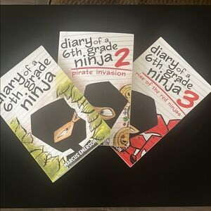 Diary of a 6th Grade Ninja Book Set